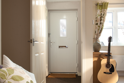 white composite doors interior