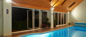 interior aluminium bi-fold doors