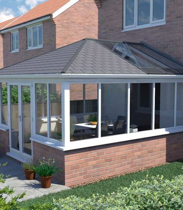 solid conservatory roof prices