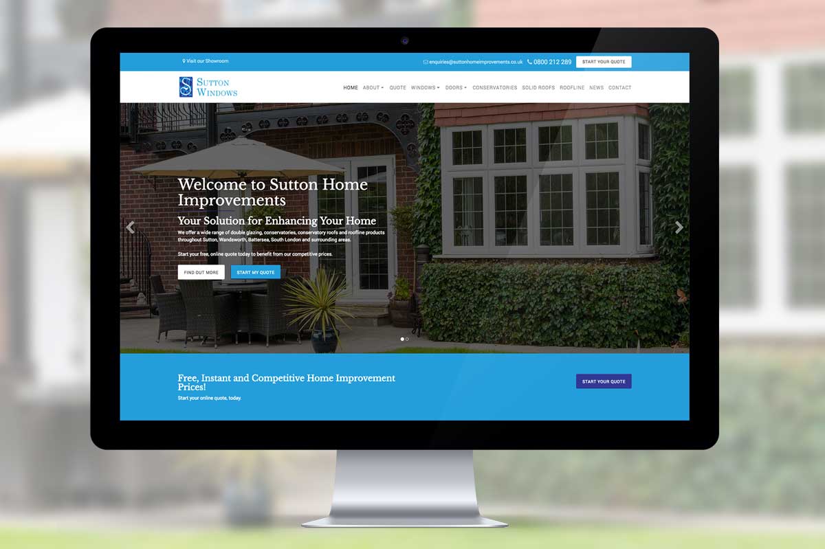 Visit our New Website Sutton Home Improvements