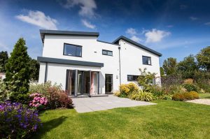 upvc grey bi-fold doors