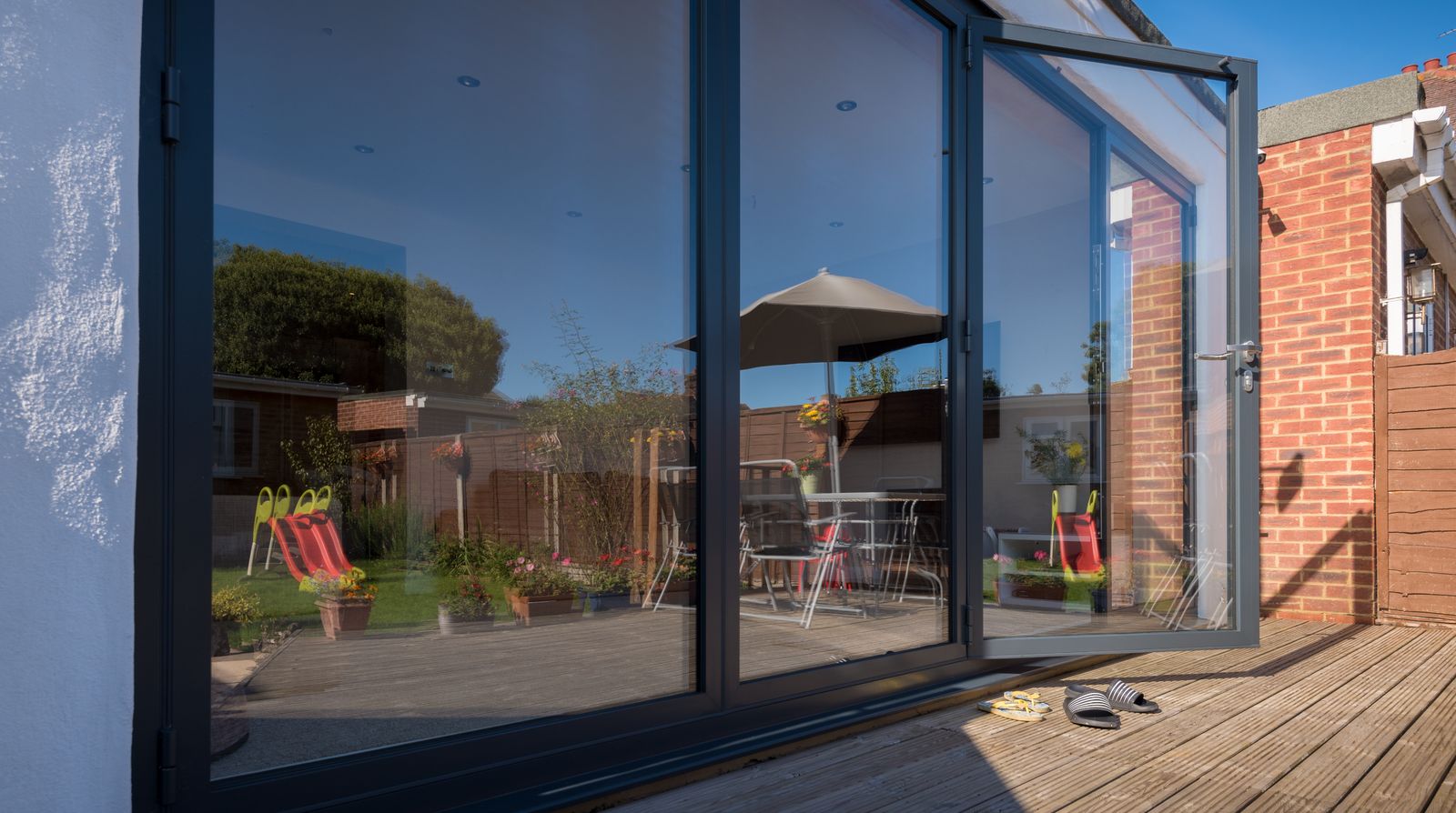 Origin aluminium bifold doors in Kent