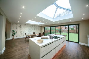 The Ultrasky roof lantern for a home in London